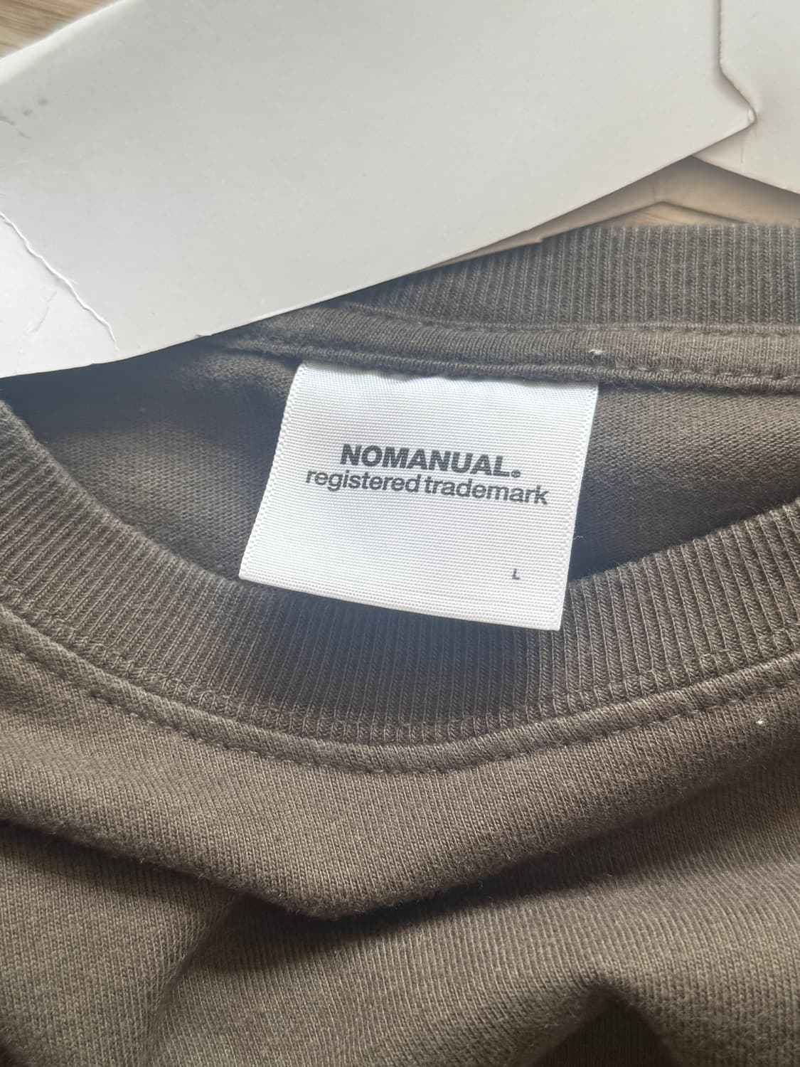 노매뉴얼 롱슬리브리스 상품이미지2