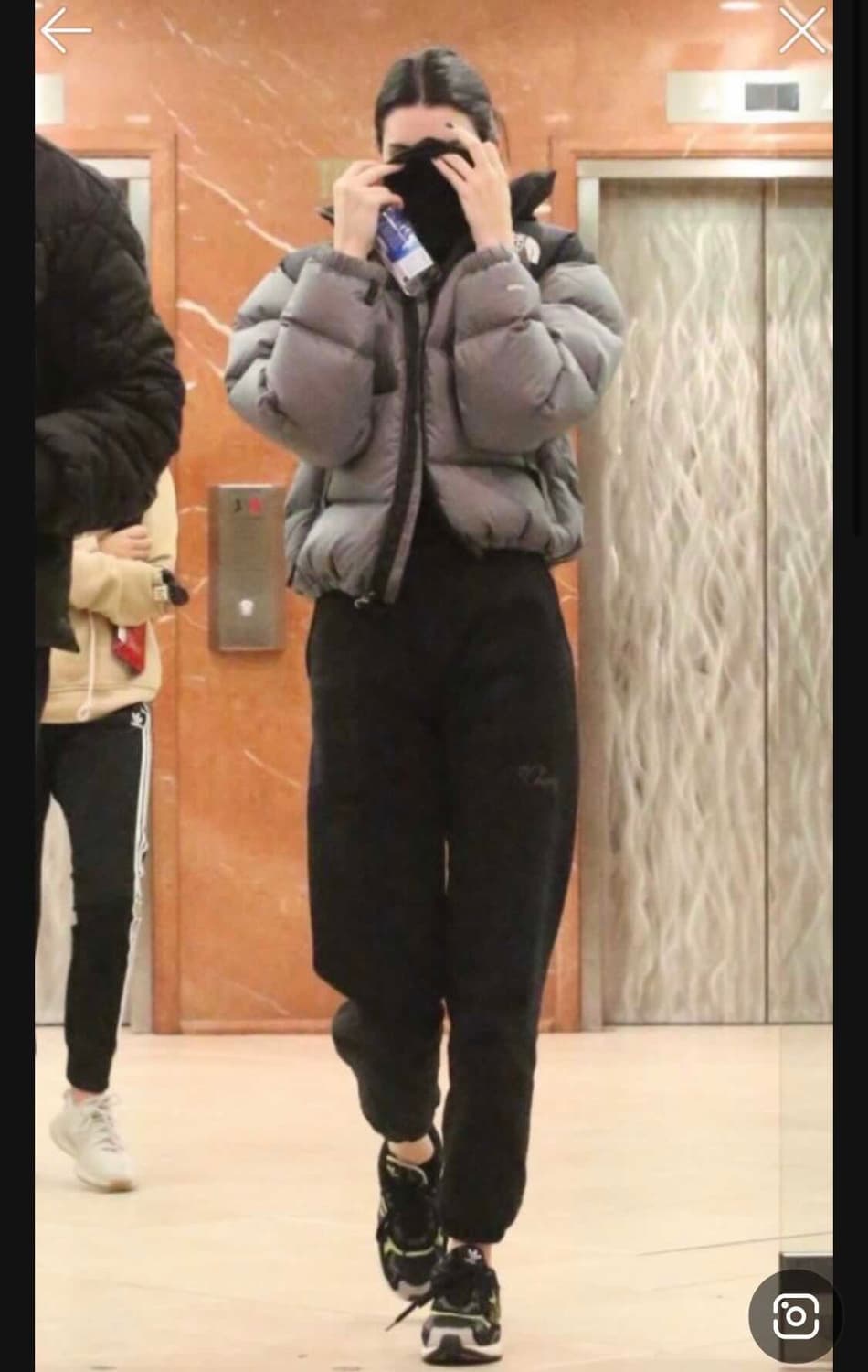 노스페이스 눕시 그레이 빈티지 상품이미지3