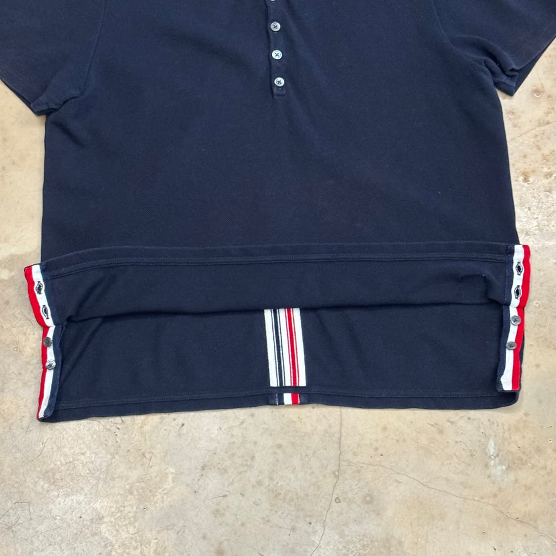 2 톰브라운 네이비 카라티셔츠 상품이미지7