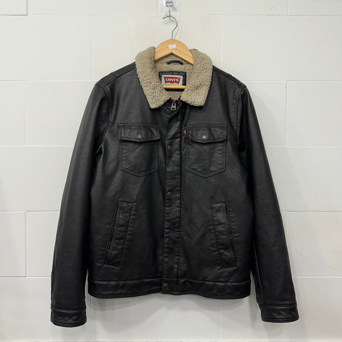 리바이스 가죽 트러커자켓 상품이미지1