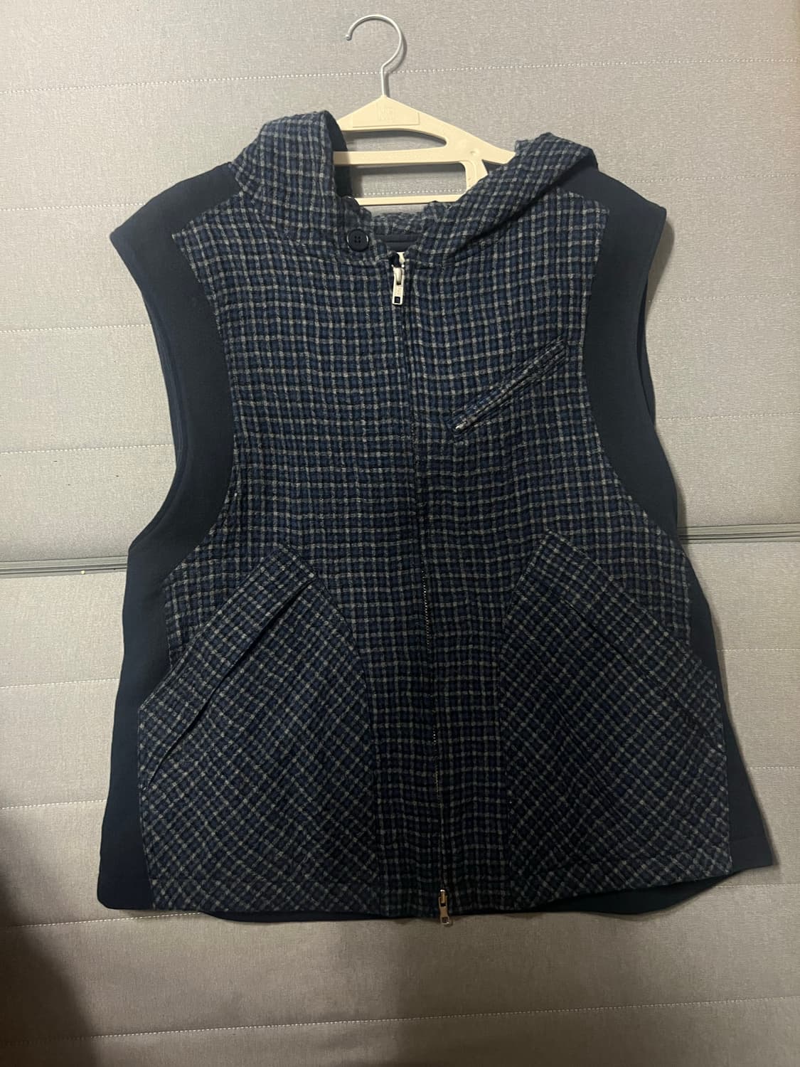 아마이유우츠 후디 베스트 amaiyuutsu hoodie vest 상품이미지5