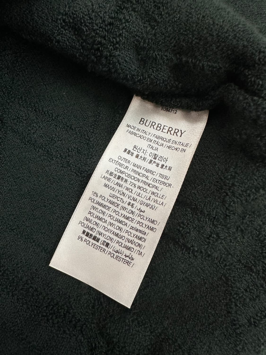 (L)버버리 23FW 자카드 울 니트 원피스 딥그린 상품이미지10