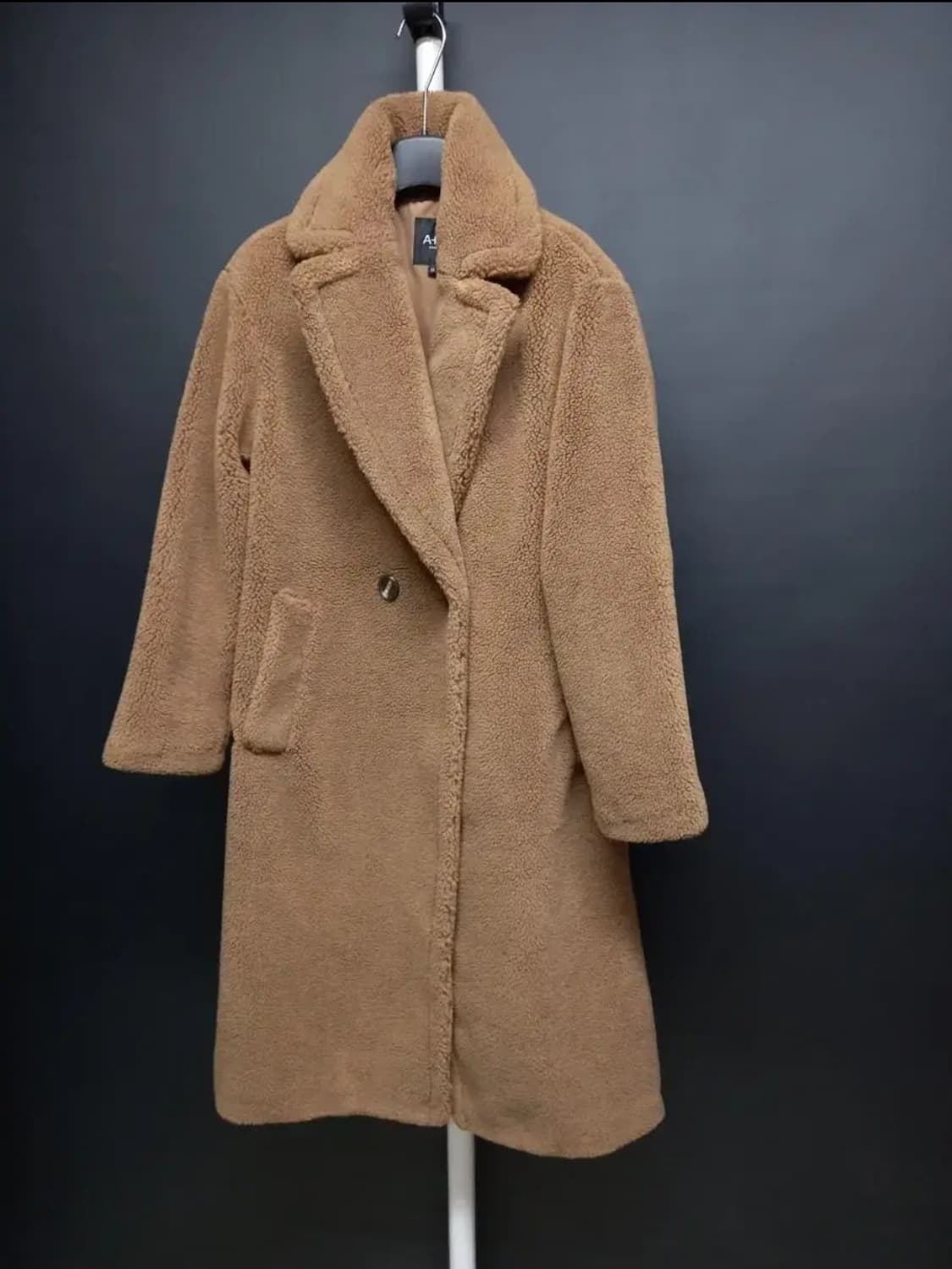 새 A+G 더엣지 비숑부클 맥시 롱코트 55 상품이미지3