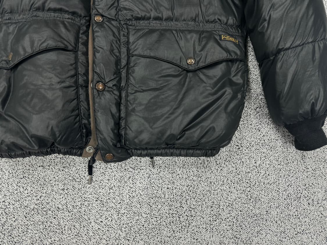 폴로 랄프로렌 푸퍼 가죽패치 다운패딩 상품이미지3