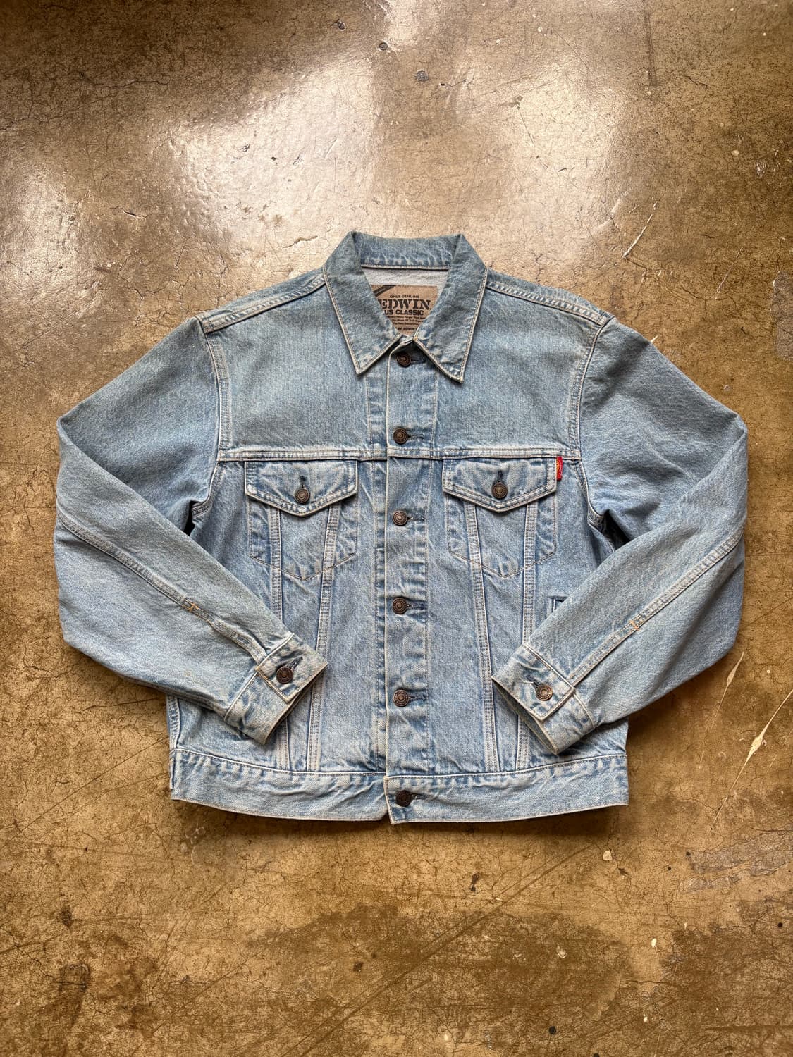 에드윈 데님 트러커 재킷 상품이미지1