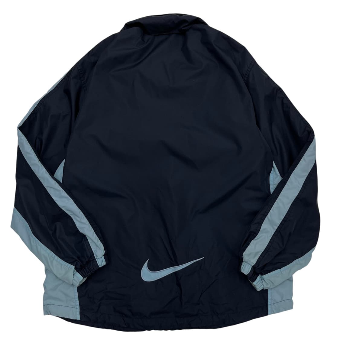 나이키 90's 베이비블루 배색 네이비 후드 바람막이 상품이미지4