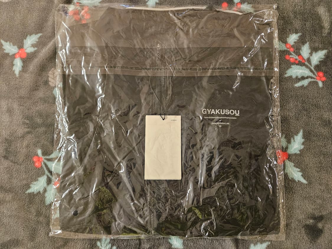 [해외M] 나이키랩x언더커버 갸쿠소우 패커블 러닝 자켓 바람막이 블랙 상품이미지6