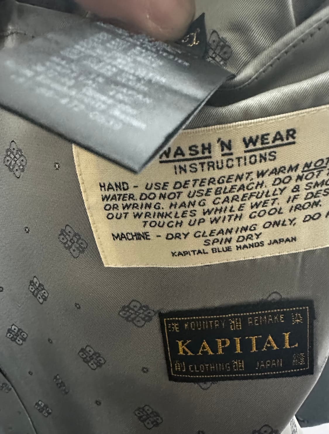 캐피탈 엘보우 컷 더블자켓 상품이미지4