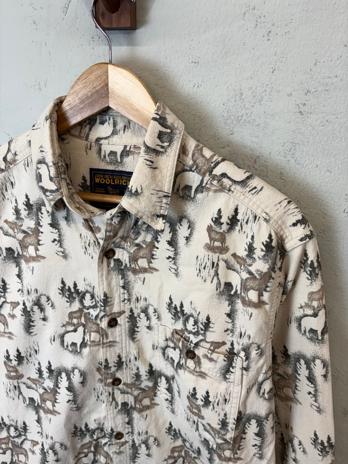 울리치 빈티지 패턴 셔츠 상품이미지5