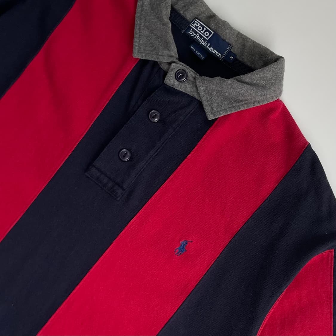 Polo  폴로 랄프로렌 90,s 스트라이프 럭비티 상품이미지3