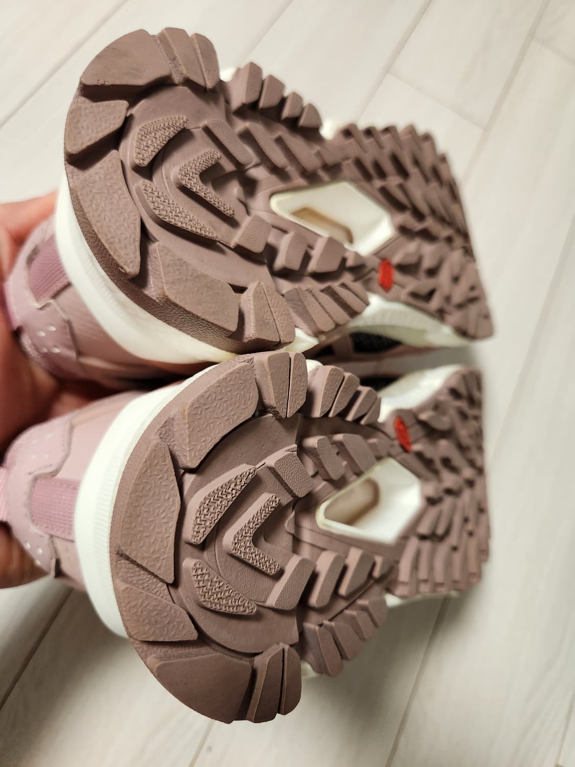 실착두어번))K2 수지 다이얼 트레킹화 폴리곤 FWF22N56 등산화 워 상품이미지7