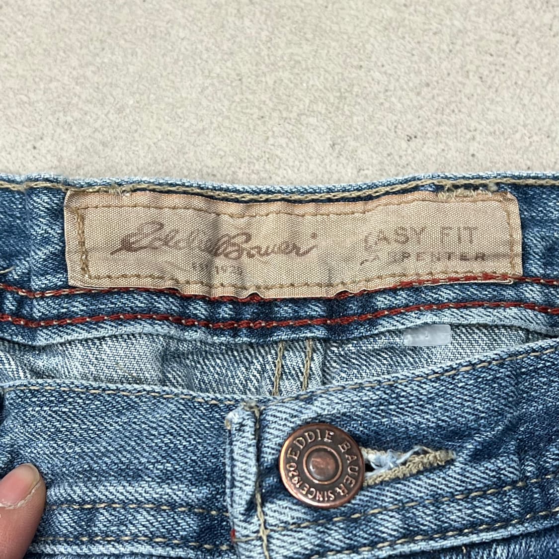 에디바우어 카펜터 데님팬츠 s09361 상품이미지7