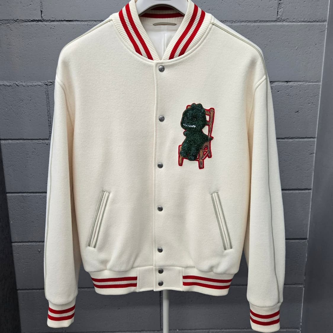 (S) 디올 오타니 워크샵 펠트 백로고 바시티 자켓 상품이미지1