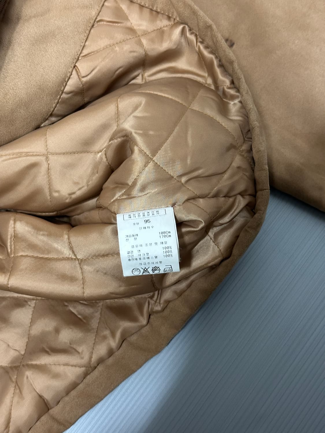 MF 마자플라바 스웨이드 자켓 95  상품이미지6