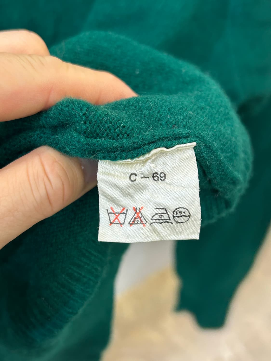 폴로 랄프로렌 그린 롤넥 니트 상품이미지6