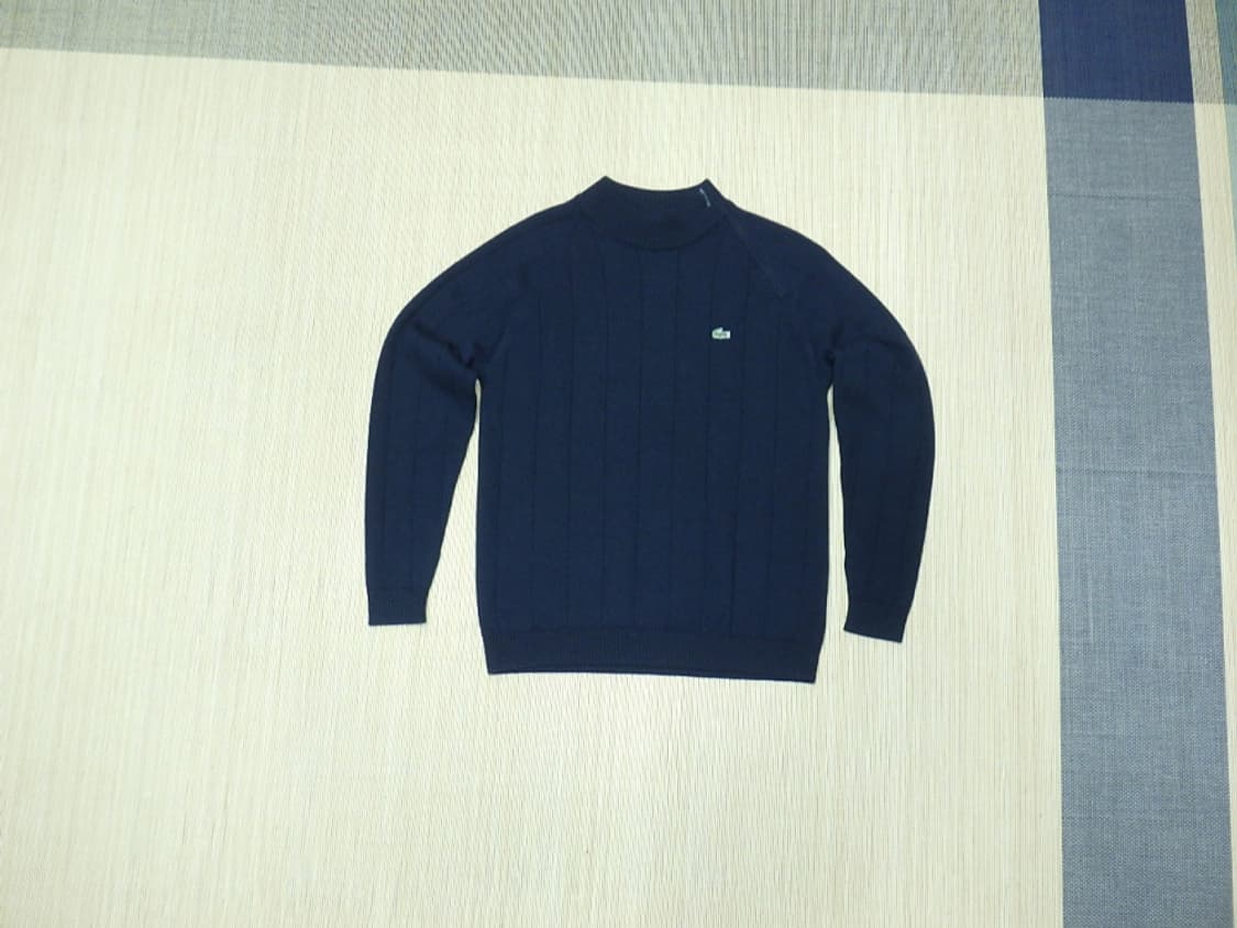 (L/100) LACOSTE 라코스테 남성 터틀넥 울 니트 상품이미지1