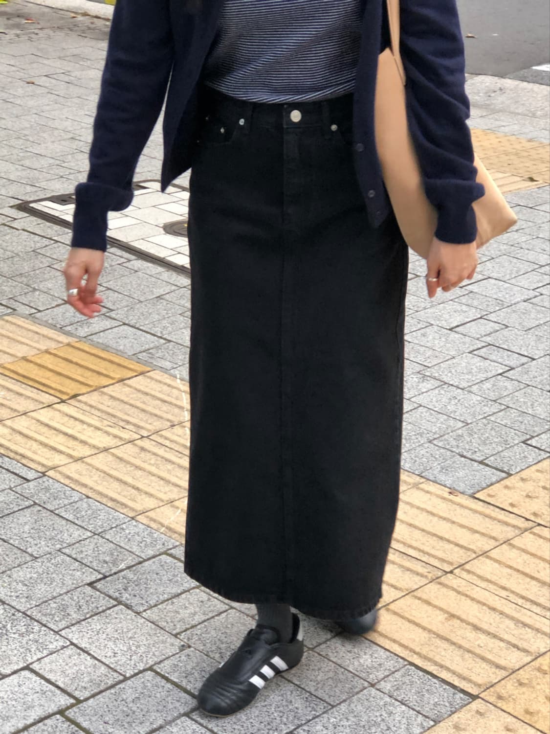아르토 르모어 데님 스커트 상품이미지5
