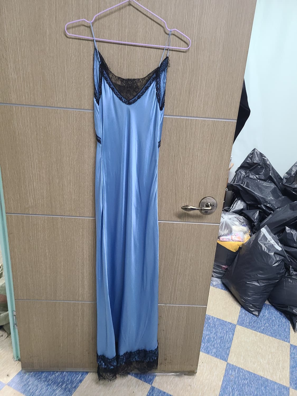 나타샤진코 실크 롱 슬립원피스 상품이미지5