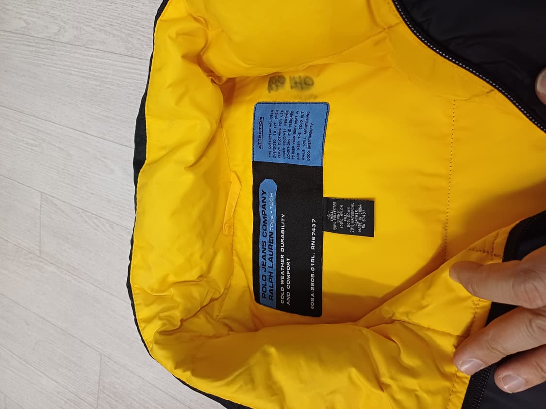 폴로진 다운자켓 L사이즈 상품이미지3