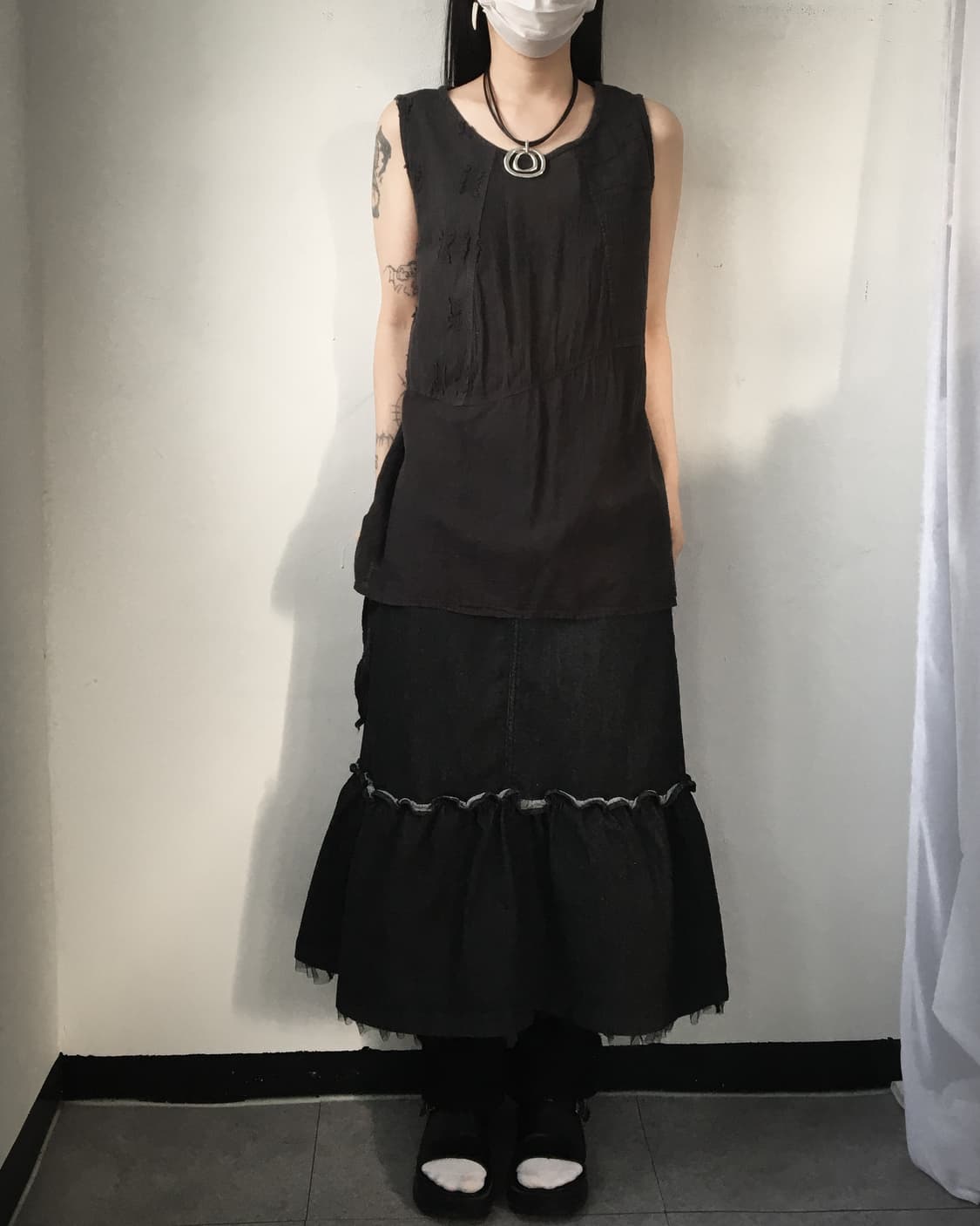 Unbalanced sleeveless 상품이미지6