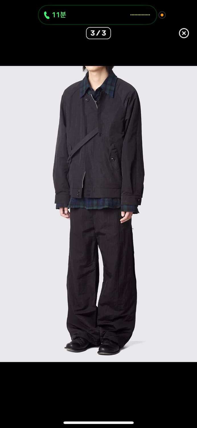 Hatchingroom Non Collar Jacket Black 3사이 상품이미지2