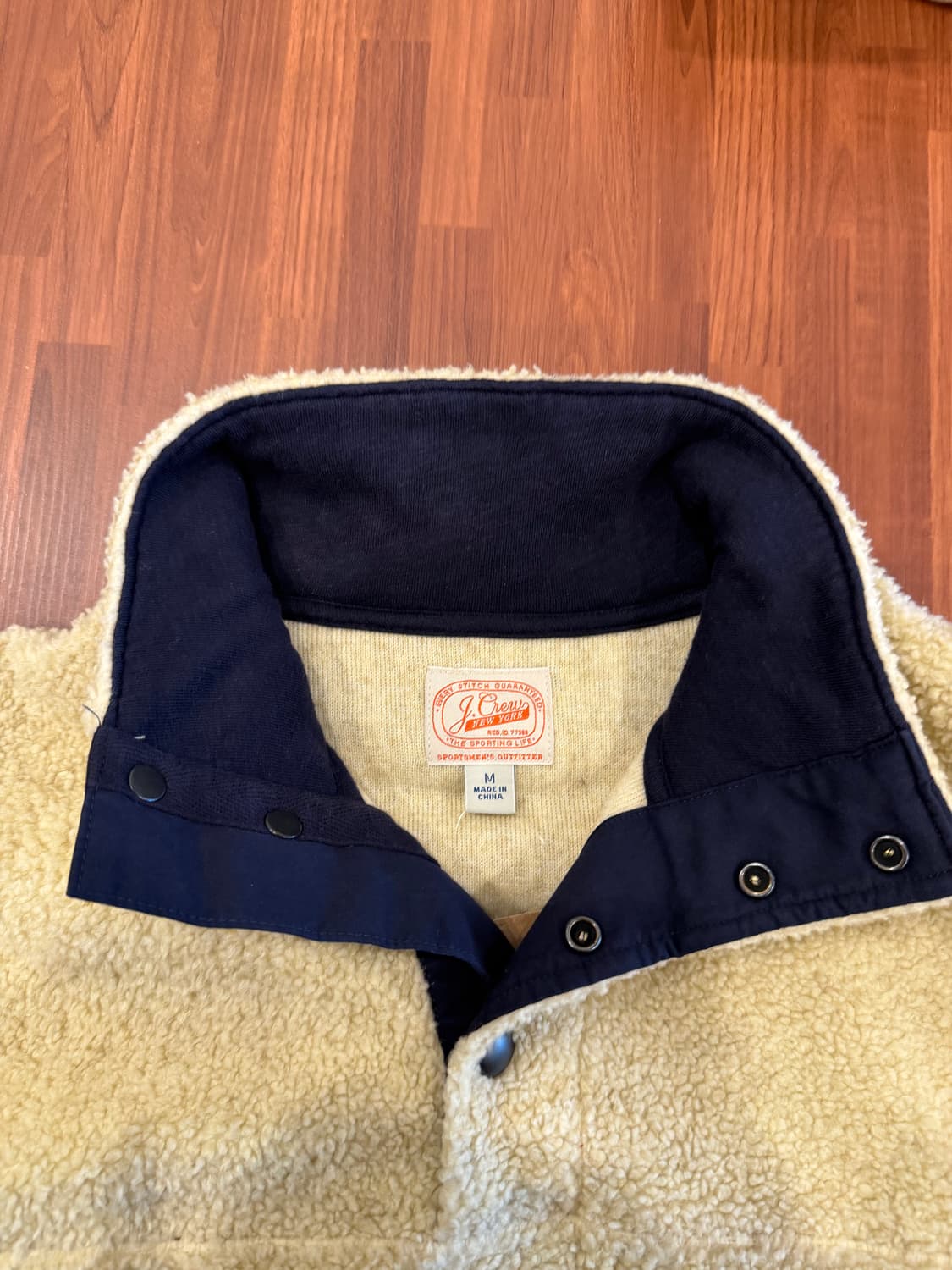 J.Crew 제이크루 하프넥 플리스 스냅티 상품이미지9