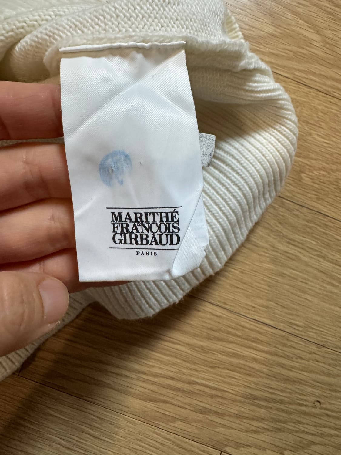 마리떼 프랑소와 저버 클래식 로고 니트 아이보리 상품이미지8