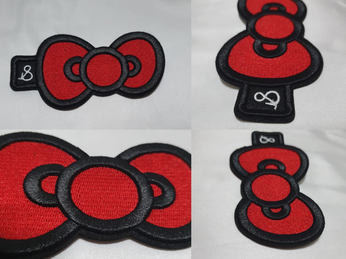 고양이 헬로키티 조셉앤스테이시 레드 블랙 리본 상품이미지5