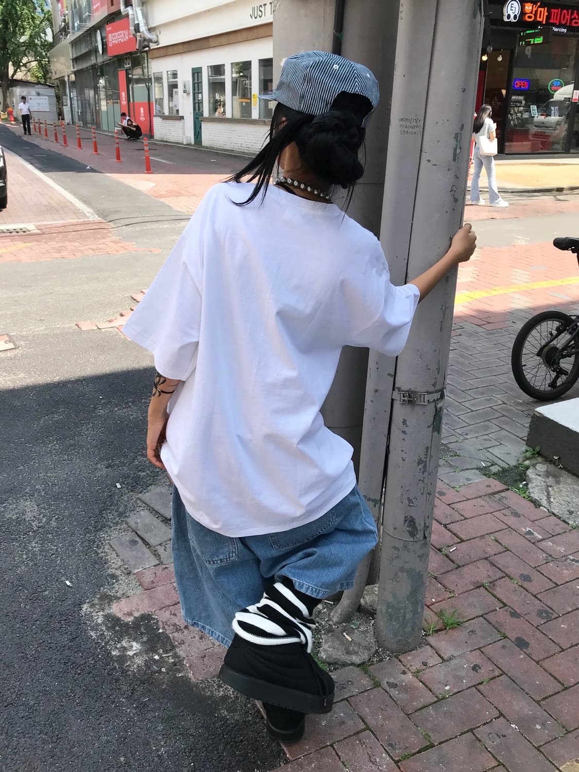 < Bape X Neighborhood Collaboration T-sh 상품이미지3