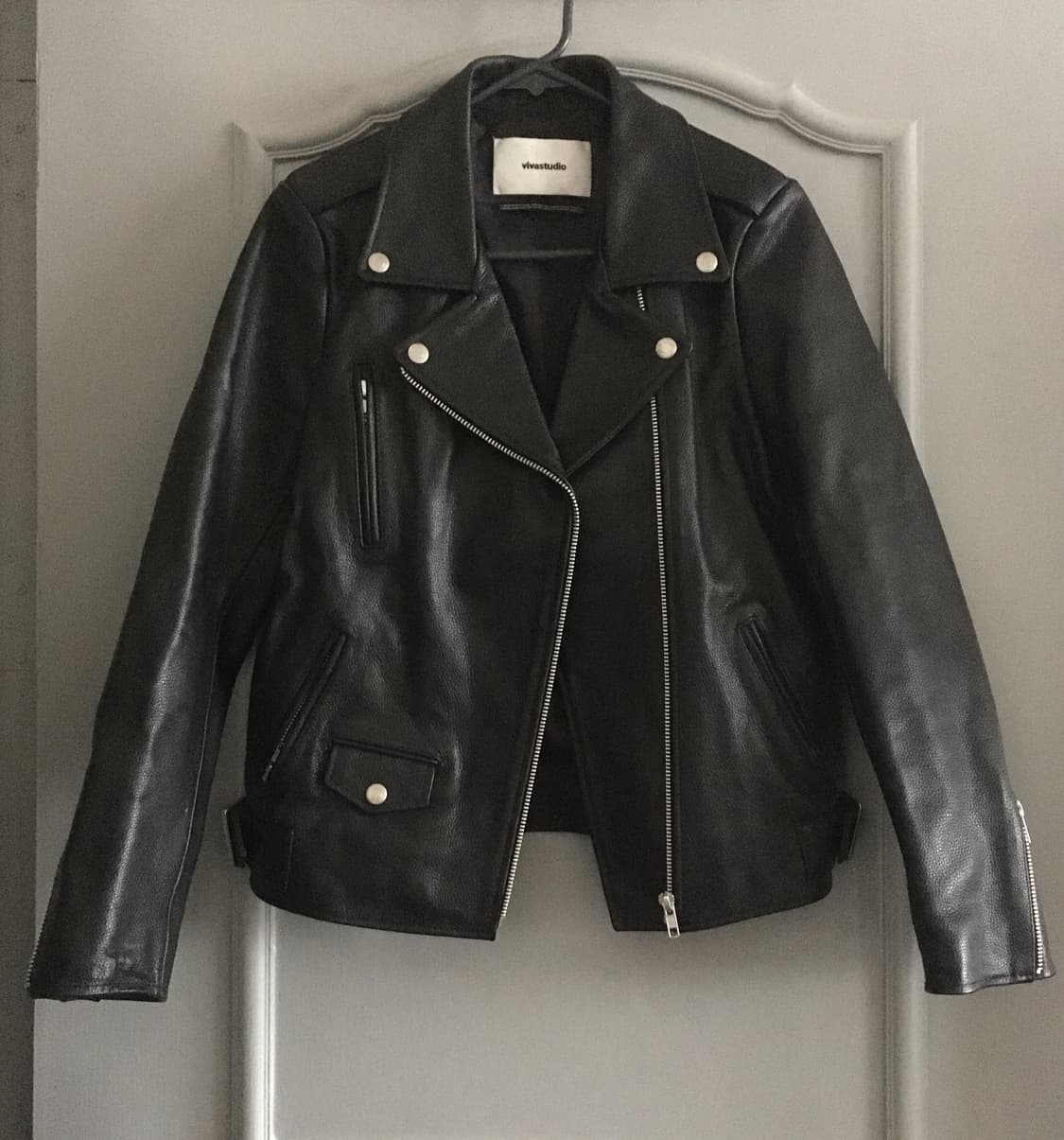 비바스튜디오 천연 가죽자켓 L사이즈 미사용 상품이미지7