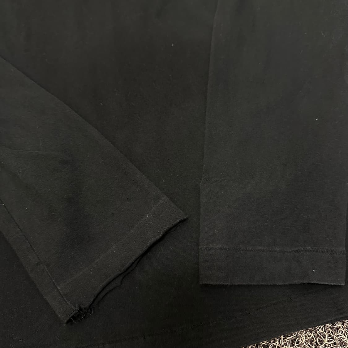 꼼데가르송 레드와펜 긴팔티셔츠 블랙 M 상품이미지3