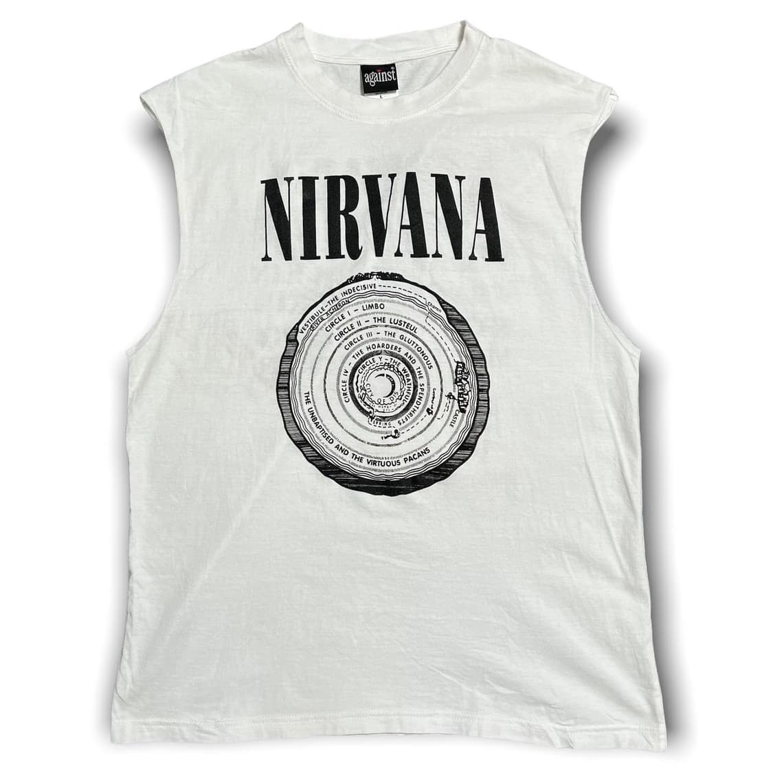 너바나 슬리브리스 티셔츠 상품이미지1