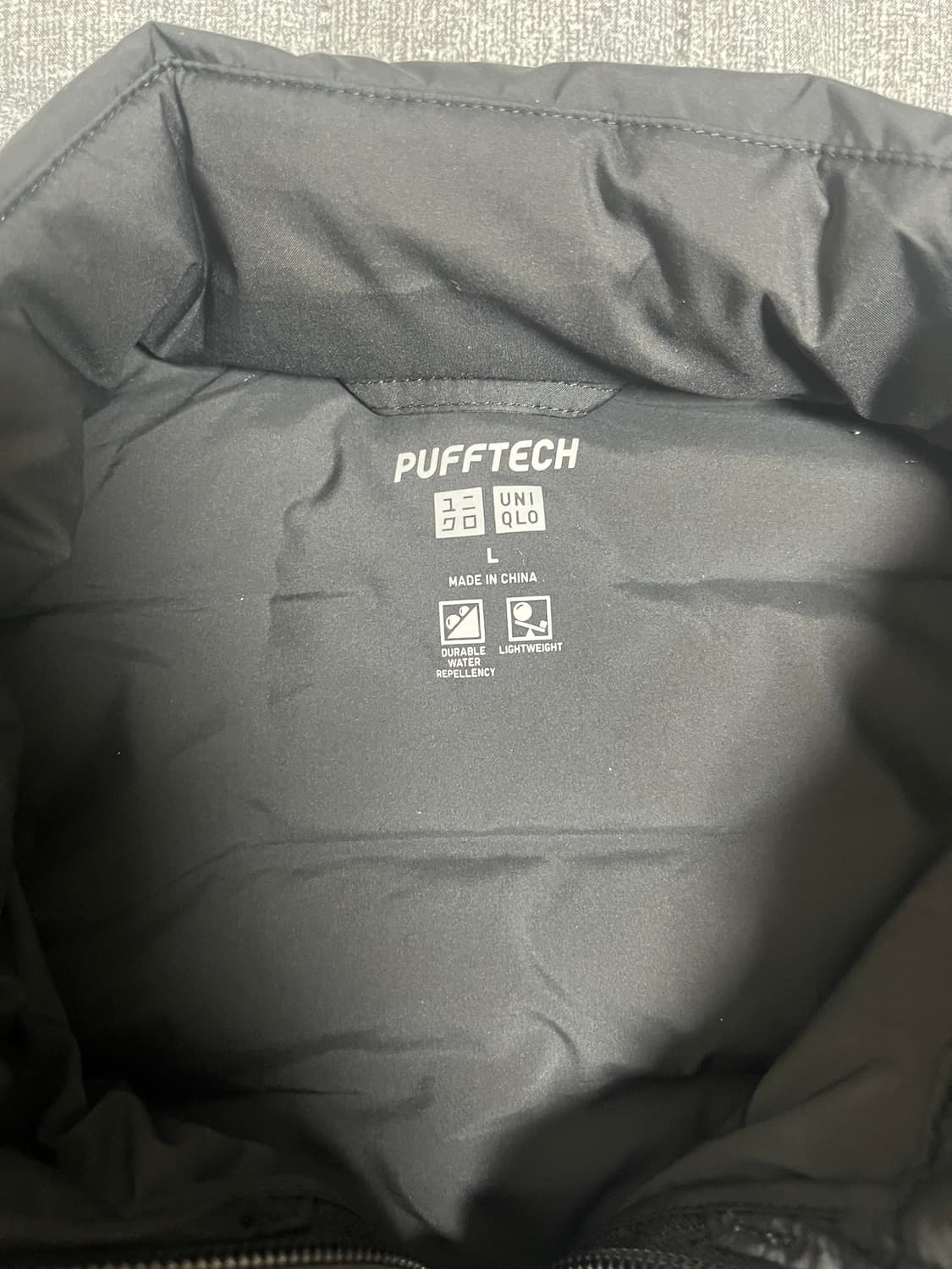 유니클로 패딩 블랙 상품이미지2