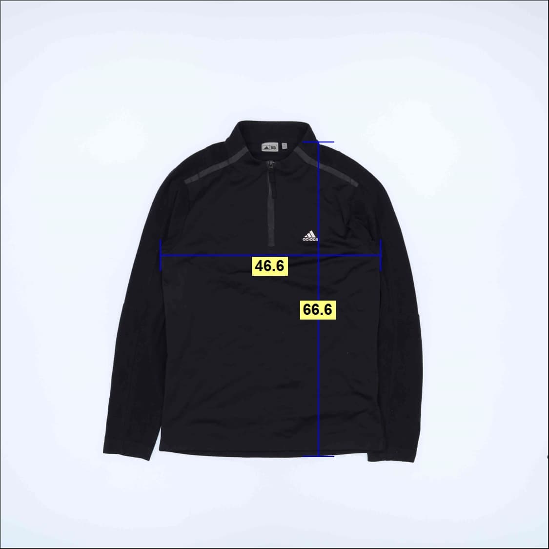 [M] 아디다스 윈드스토퍼 반집업 후리스 긴팔티 0114J 상품이미지6