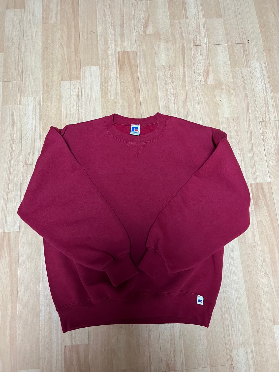 러셀 애슬레틱 90s 빈티지 스웻셔츠 레드 상품이미지2