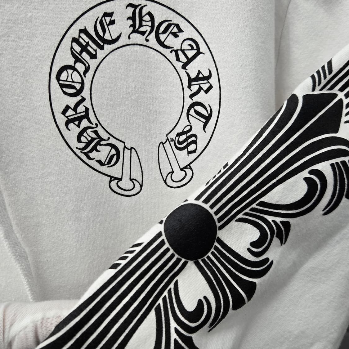 크롬하츠 홀스슈 플로랄 후드 S 상품이미지7