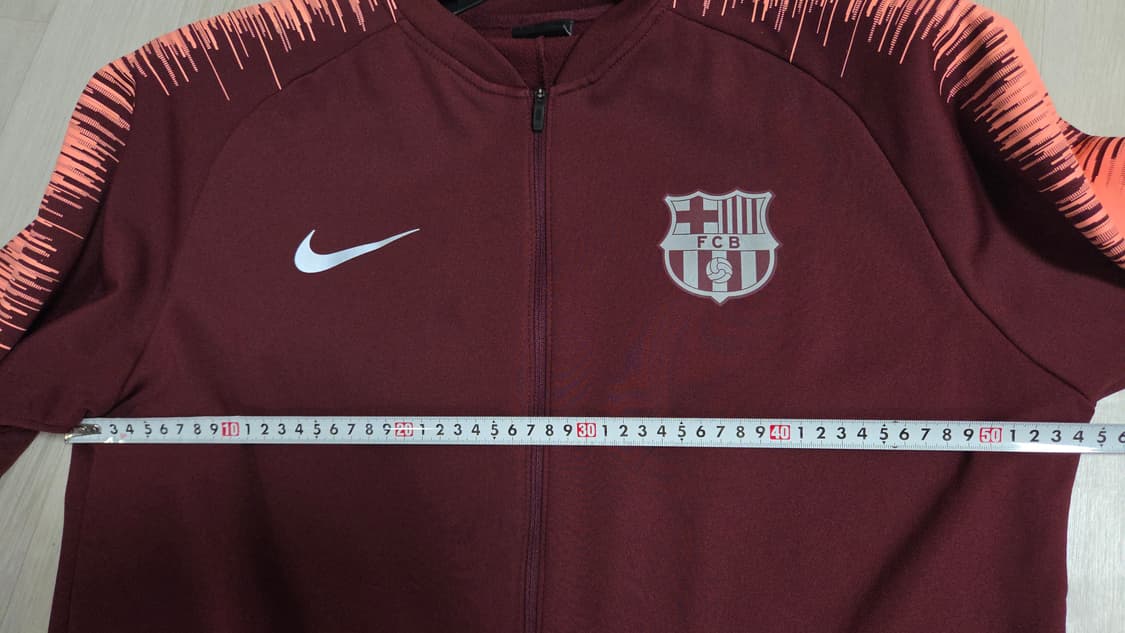 (착샷) 나이키 바르셀로나 유니폼 져지 트랙탑 드릴탑 18-19 상품이미지7