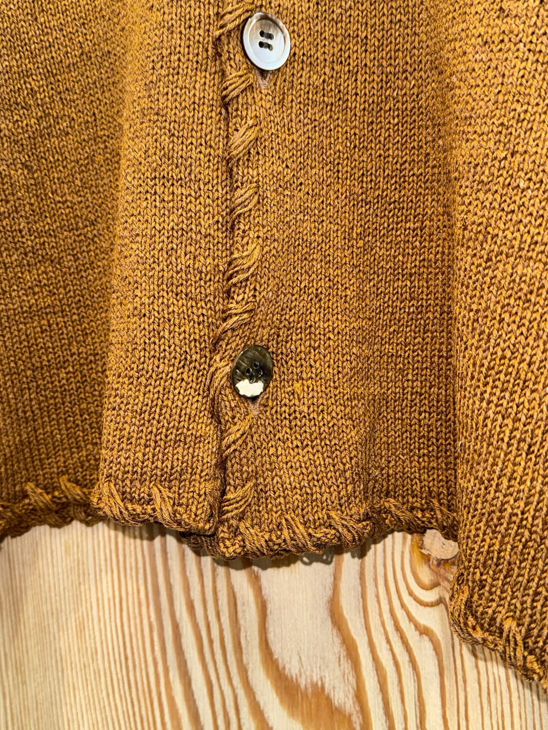 꼼데가르송 실크 니트 가디건 상품이미지5