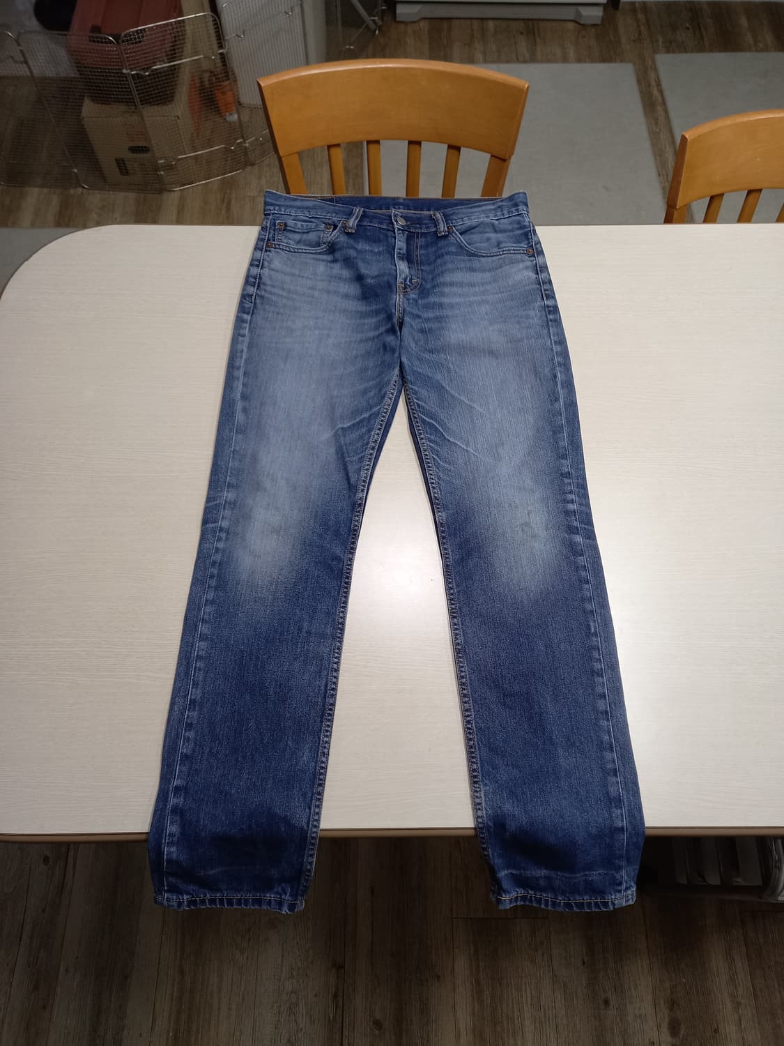 32 리바이스511 워싱 슬림일자진 배색진 32-331 상품이미지1