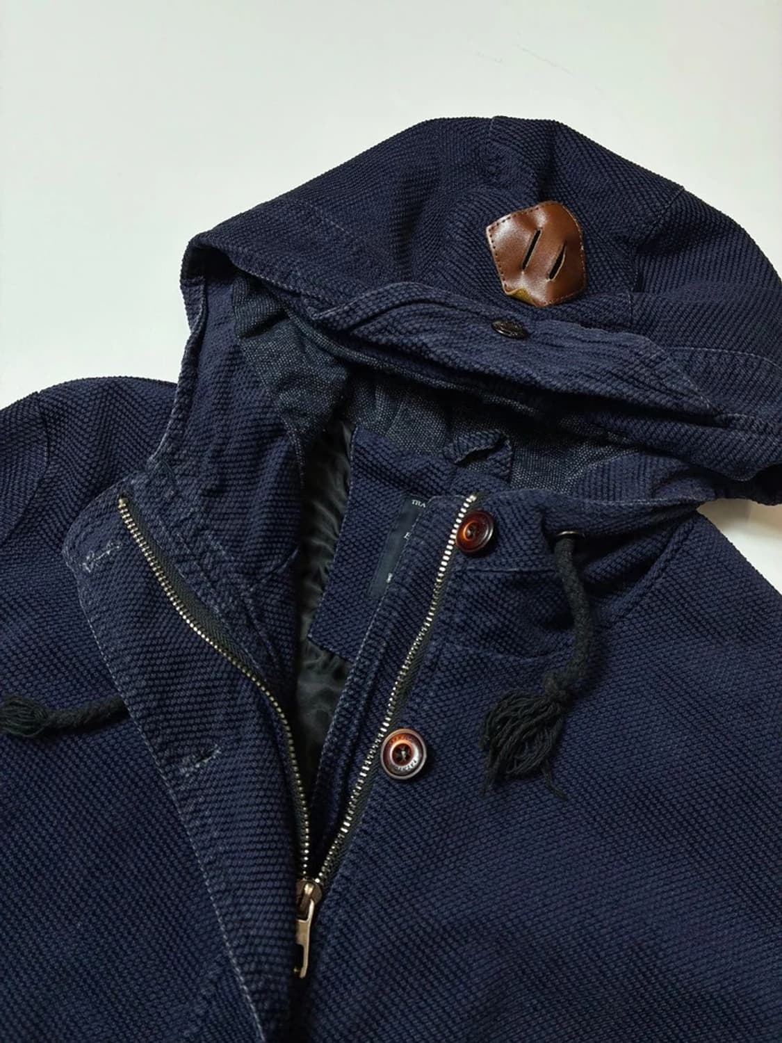 아르마니 진스 00's 헤비코튼 타올 후드 자켓 PN8284 상품이미지3