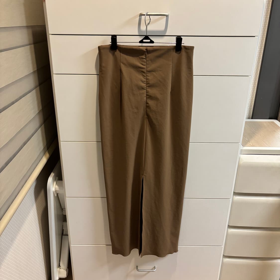 일본제 모카무스 신축성좋은 트임 롱 스커트 새제품 상품이미지4