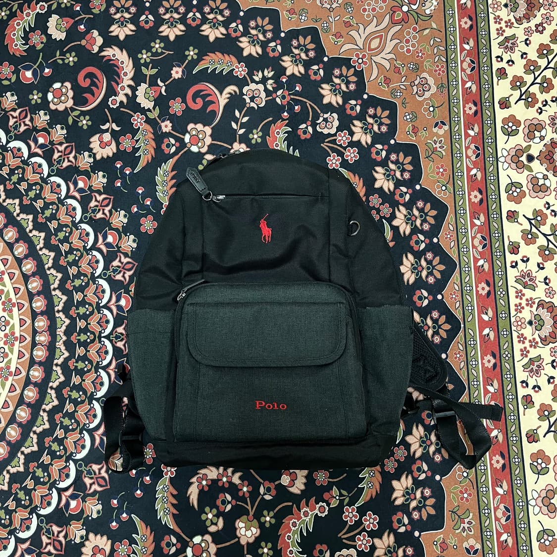 폴로 랄프로렌 포니 자수 로고 백팩 상품이미지1
