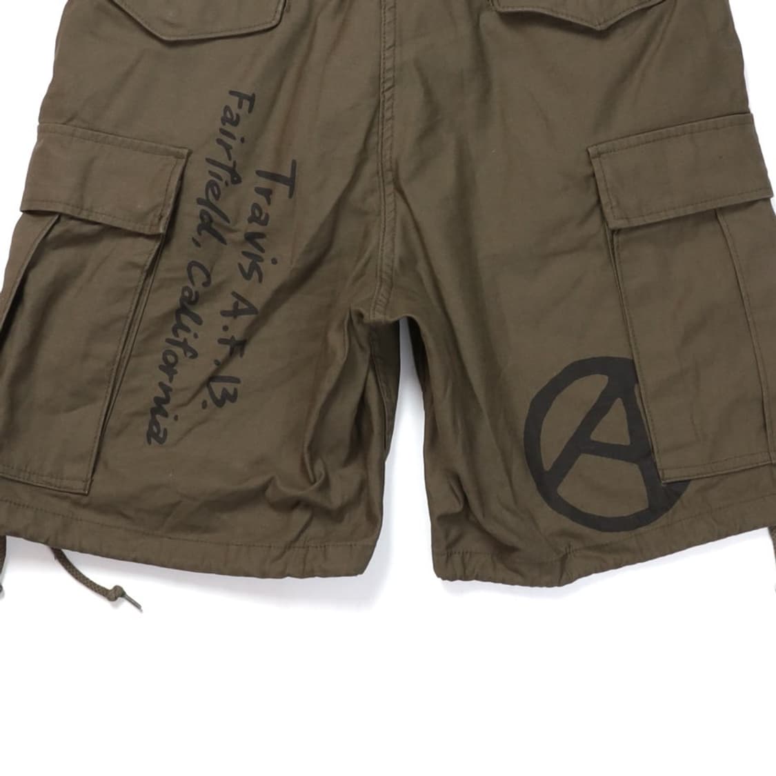 Avirex WEB & DEPOT M-65 Fatigue Shorts 상품이미지7