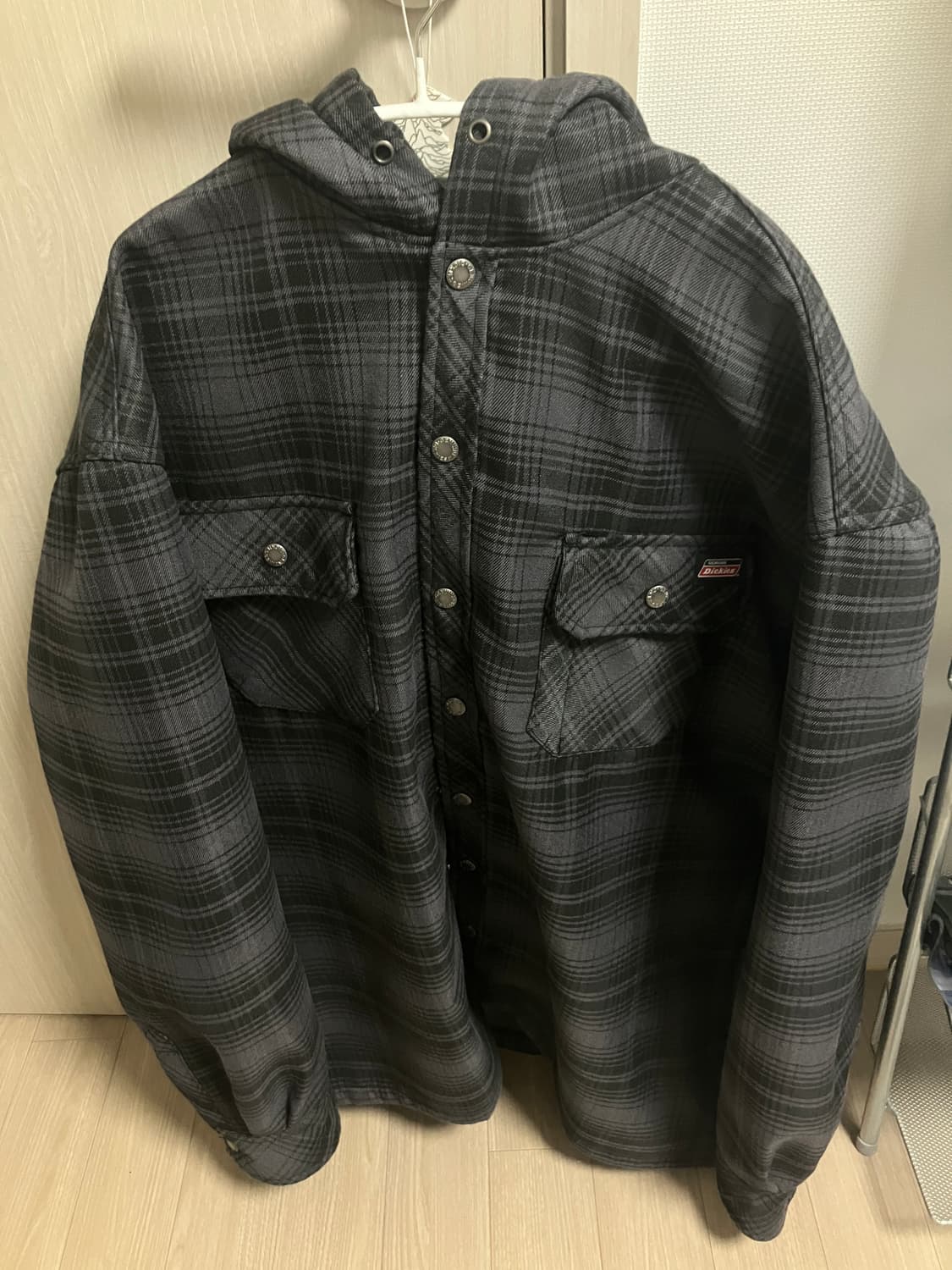 (XL) 디키즈 올드로고 플리스 후드자켓 상품이미지1