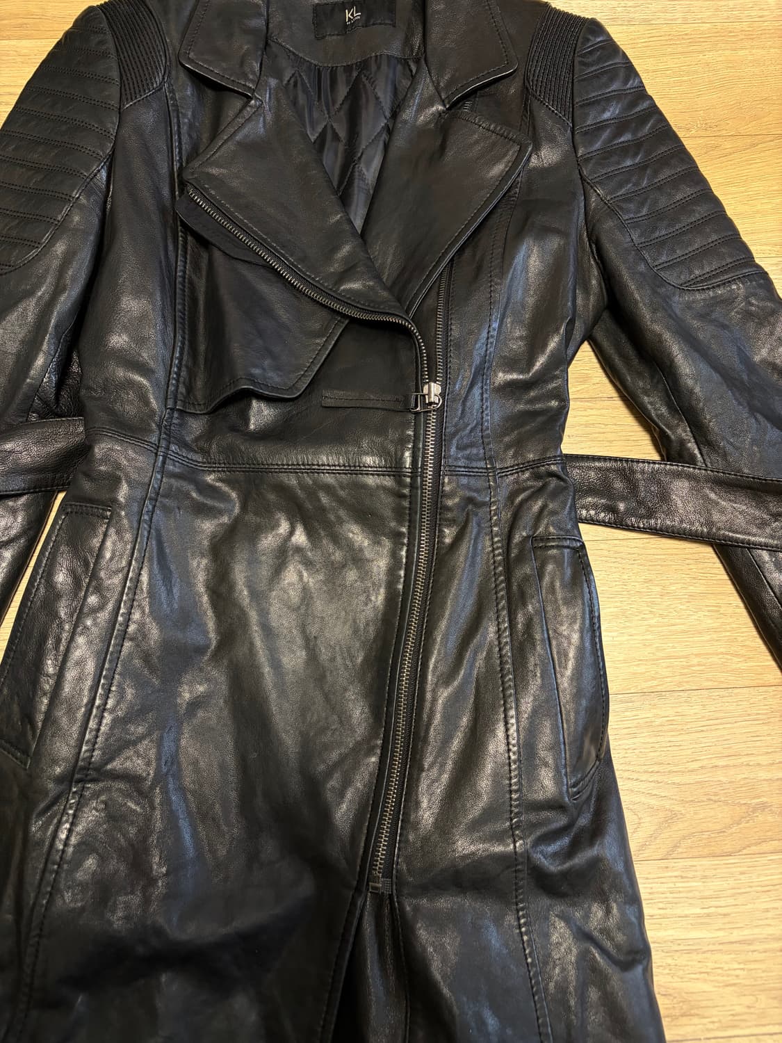 바이린 양가죽 바이커 코트자켓 44-55 상품이미지4