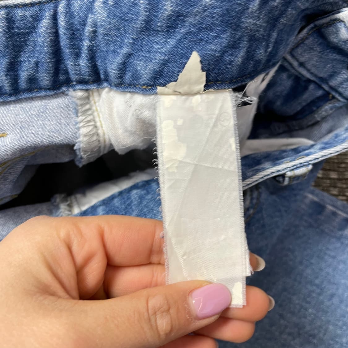 (27) GUESS 게스 언발 데님 미디 스커트 상품이미지8