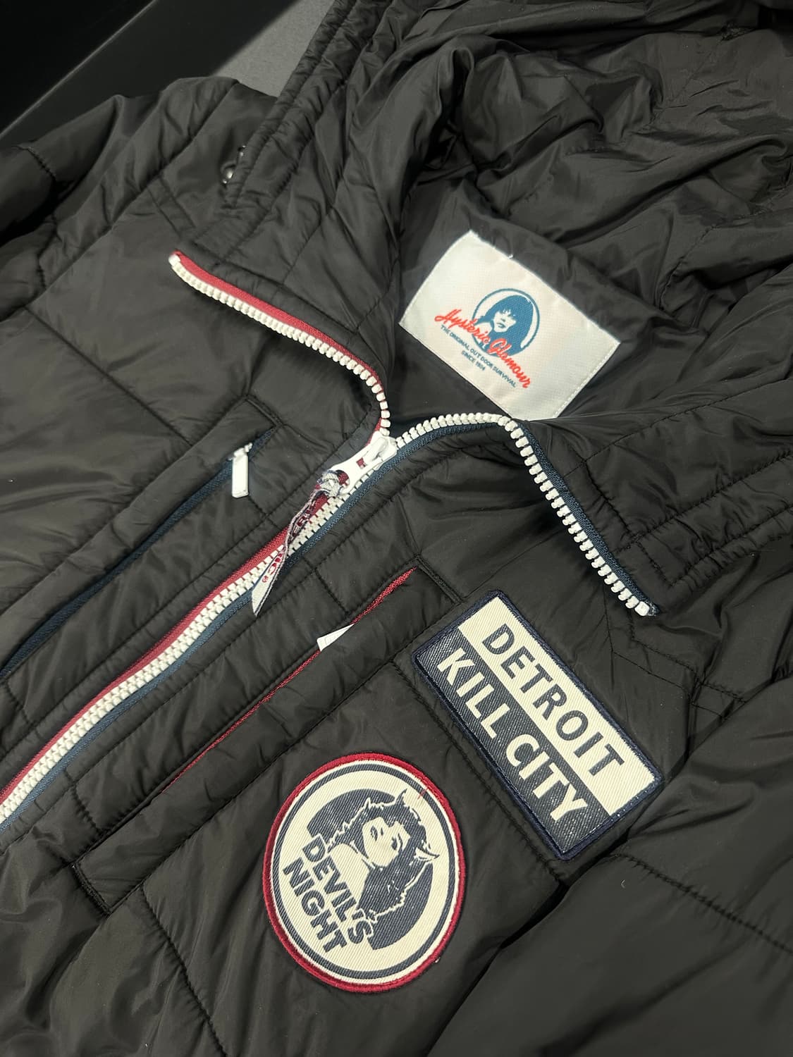 히스테릭 글래머 디트로이트 킬시티 패딩 자켓 상품이미지4