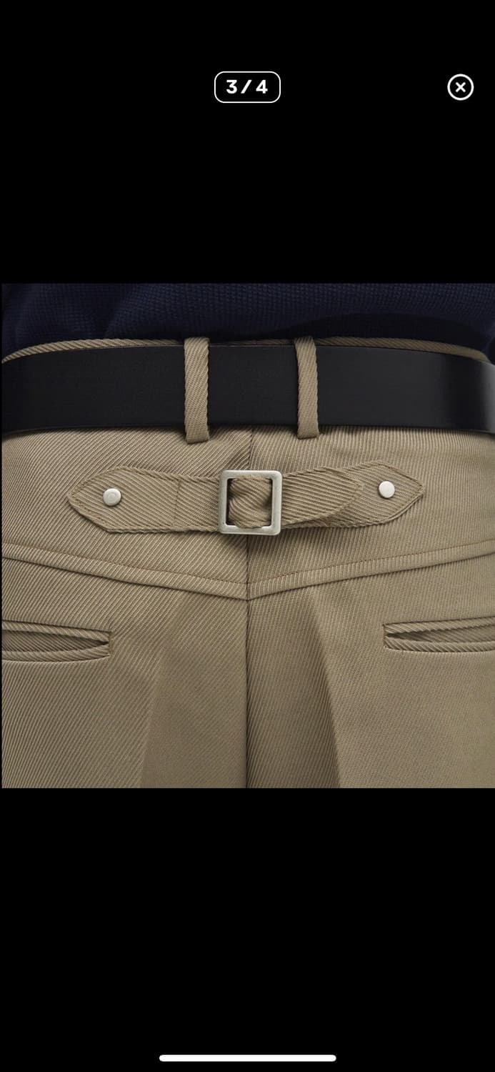 라벨아카이브 베이지 슬랙스 상품이미지3