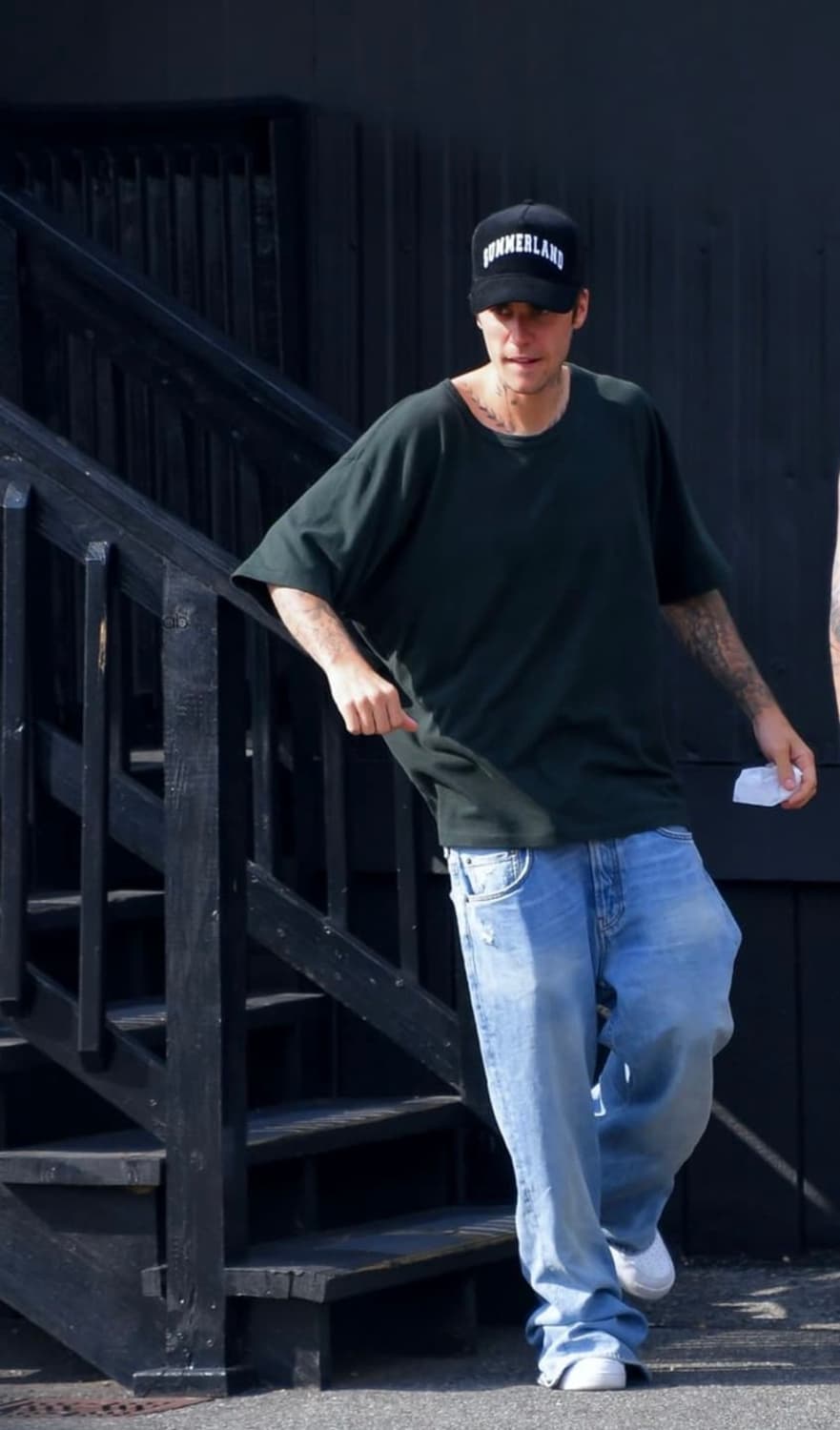 빈티지 리바이스 569 루즈 스트레이트핏 데님 중 청 상품이미지1