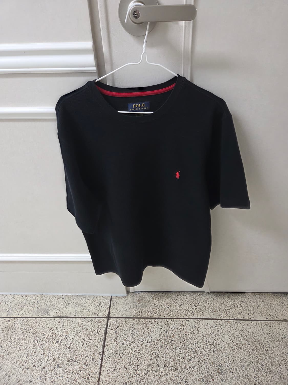 폴로 와플 반팔티 L 상품이미지1